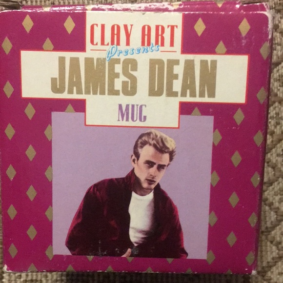 Clay Art Kitchen Vintage 986 Nib Clay Art James Dean Coffee Mug